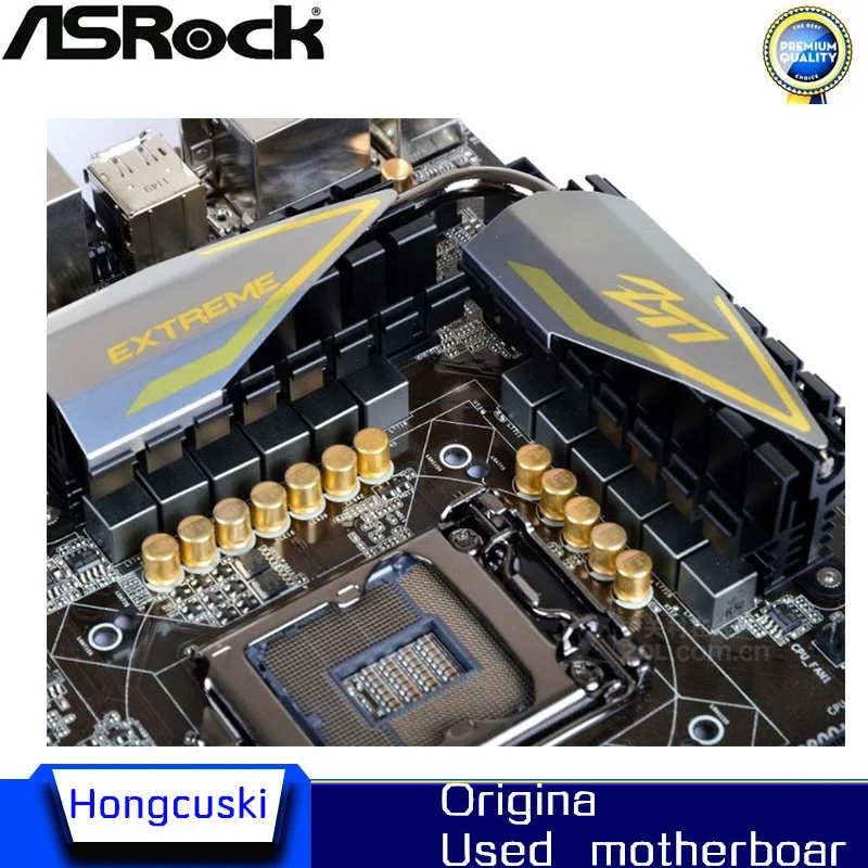 Used For ASRock Z77 Extreme6 Desktop Board Z77 Motherboard Slot LGA1155 DDR3 SATA3 USB3.0 Support I7 3770K