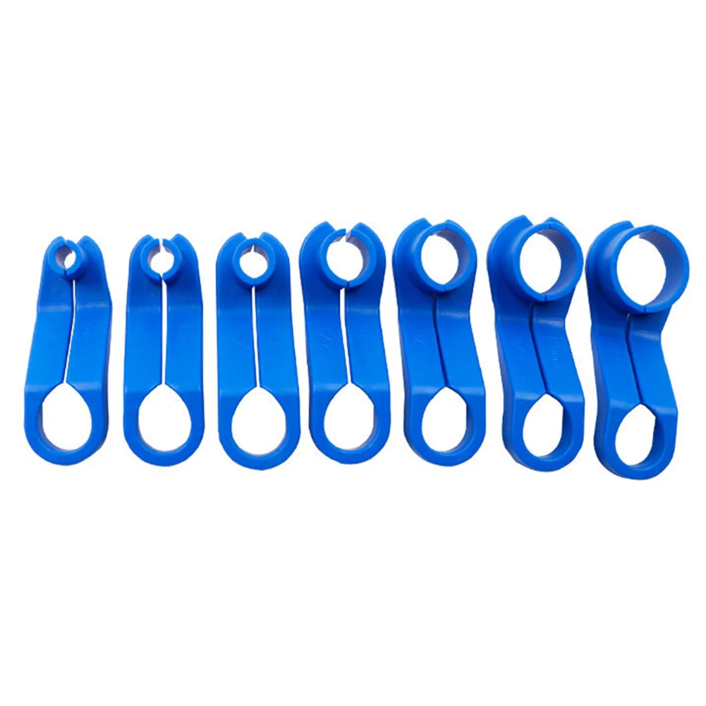 7pcs Car Angled AC Fuel Line Disconnect Tool Set 22mm 19mm 16mm 13mm 9.5mm 8mm 6mm Car Special Disassembly Tool