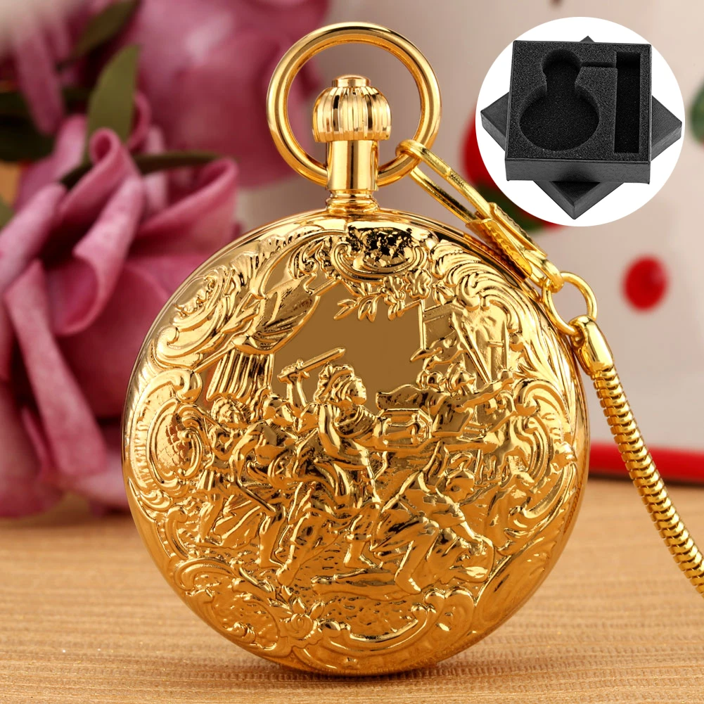 double-sides-open-cover-oro-rame-automatico-meccanico-orologio-da-tasca-da-uomo-fighter-design-fob-chain-orologio-antico-confezione-regalo-maschile