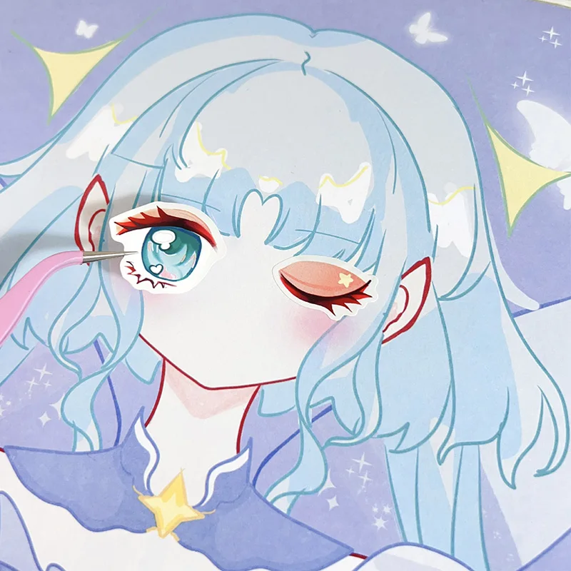 Sheet Stickers for Kids Pretty Aesthetic Cute Set Pack Handmade DIY Children 9 S1efe1f40fdc643b69289acca55f16837J