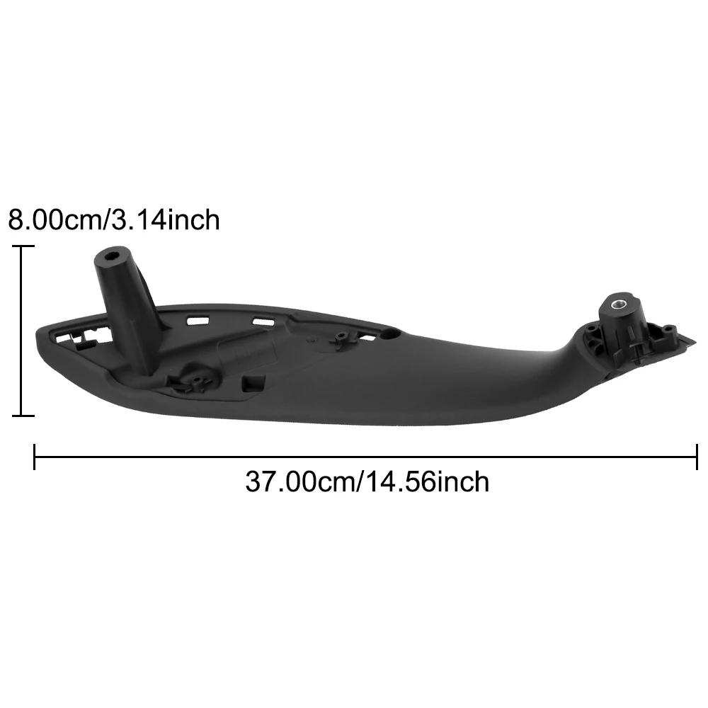 Door Panel Pull Trim Cover For BMW F30 F80 F31 F32 F34 F35 Car Inner Handle Black Front Rear Left/Right Interior Door Handles 2