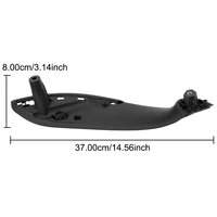 Door Panel Pull Trim Cover For BMW F30 F80 F31 F32 F34 F35 Car Inner Handle Black Front Rear Left/Right Interior Door Handles 2