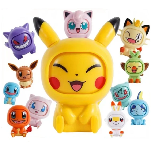 Genuine Pokemon Anime Face Change Children's Toys Pocket Monster