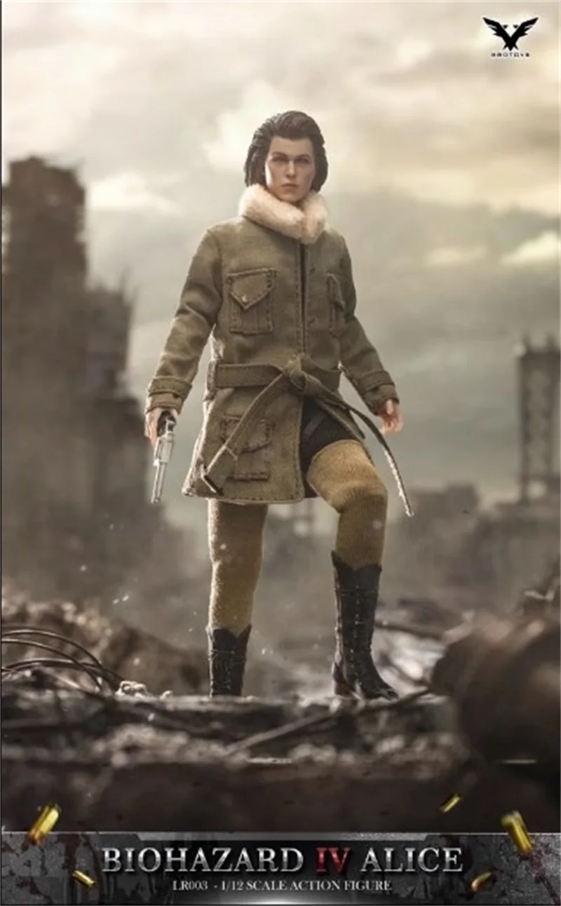 BROTOYS LR003 LR004 1/12 Female Soldier Alice High Quality Model