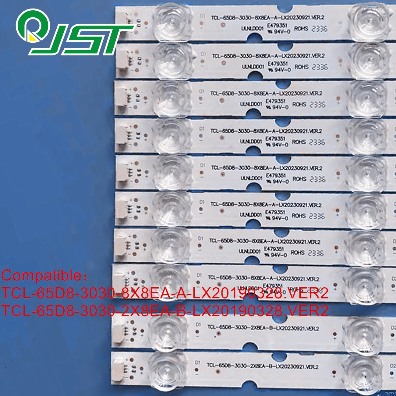 10pcs/Kit LED 65S525 65S525LABA 65S525LBAA 65EP680 65EP681 65EP682 65S4 65EP668X1 T CL-65D8-3030-8X8EA-A-LX20190328.VER2 2X8EA-B 2