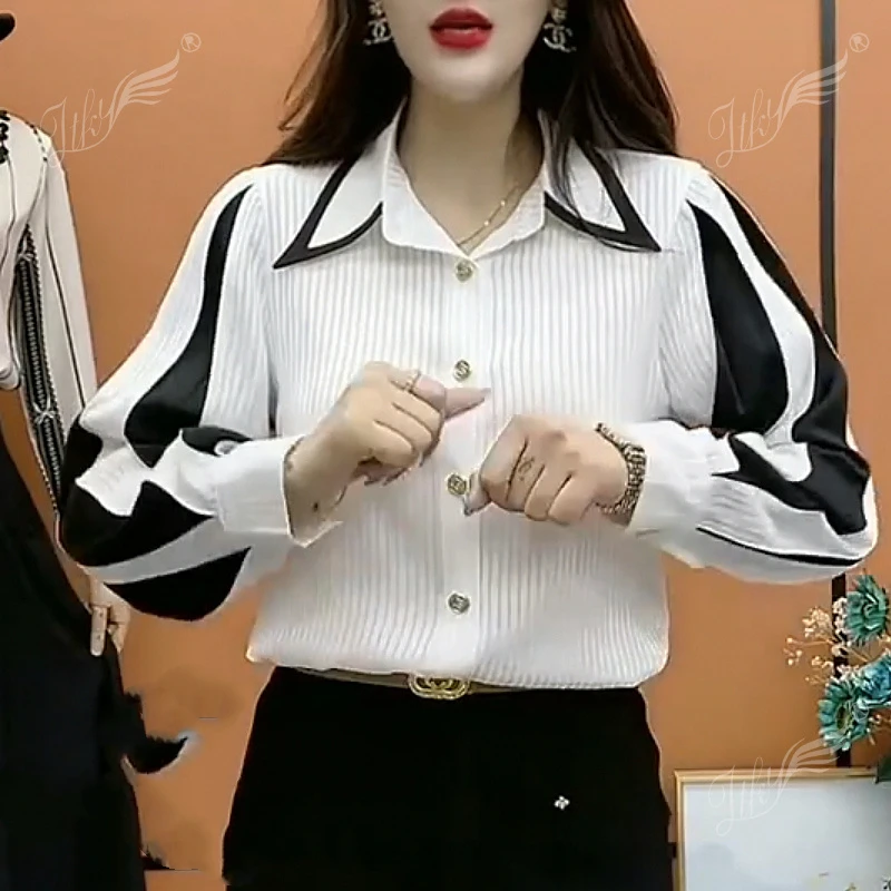 Рисунок 5 - Женская свободная рубашка с отложным воротником