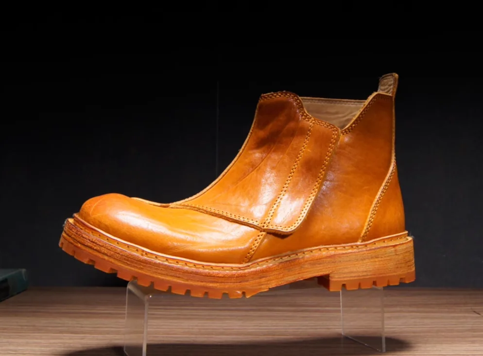 High-End Handmade Motorcycle Boots