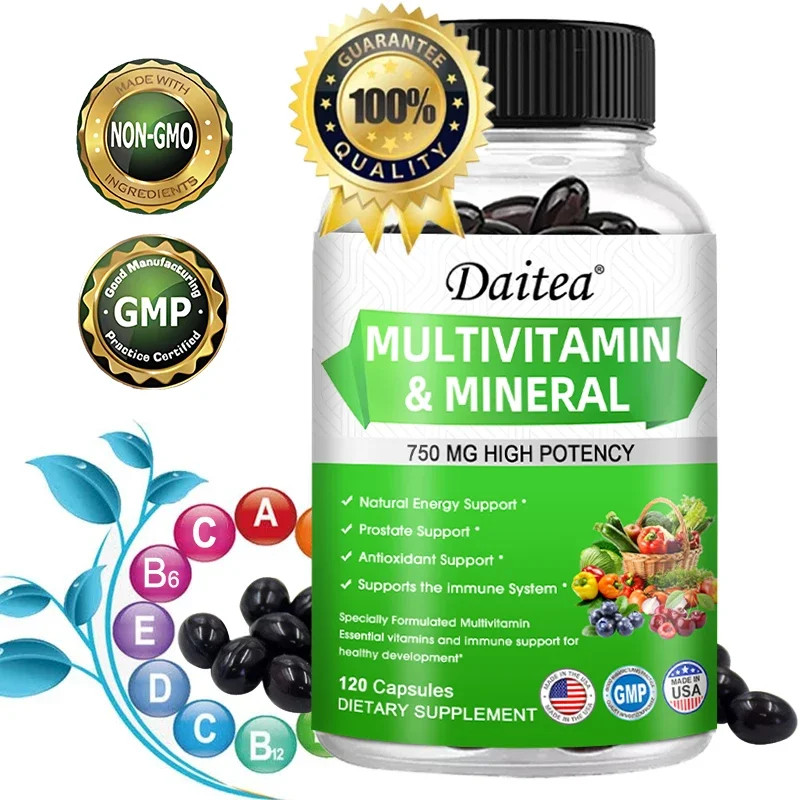 

Daitea Multivitamin Supplement - Health Supplement To Support Nutritional Supplements, Energy, Immunity, and Antioxidants