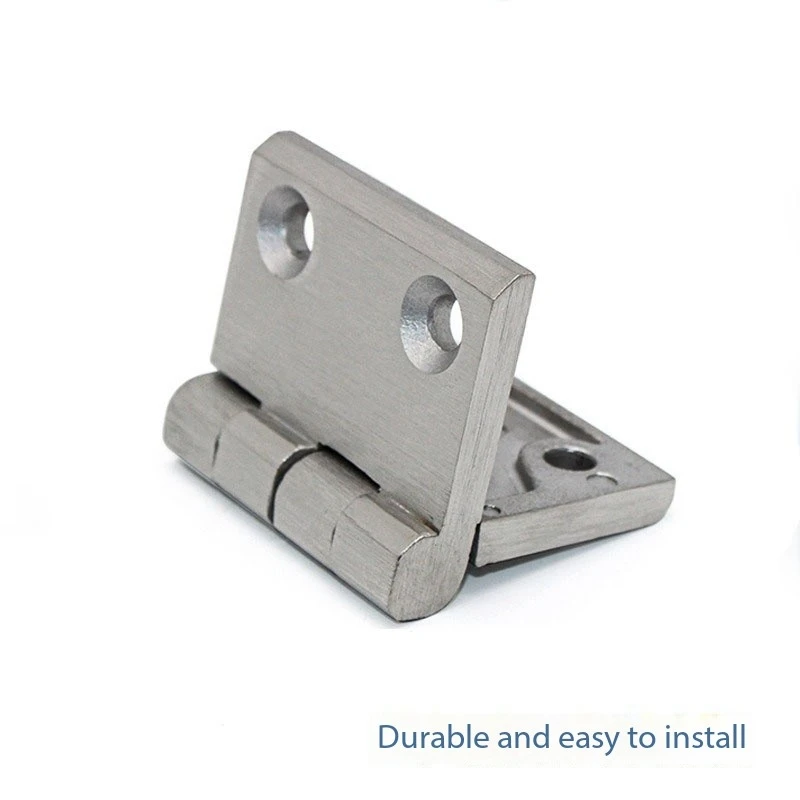 Industrial HT3145 electrical box and cabinet door hinge HL050-1 stainless steel brushed thickened load-bearing hinge 50 * 76 * 6
