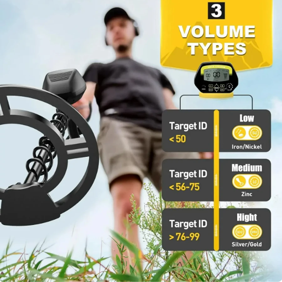 MD4060 Metal Detector Accessories Underground Metal Detector Pinpointer Gold Detectors Jewelry Treasure Hunter metal detector