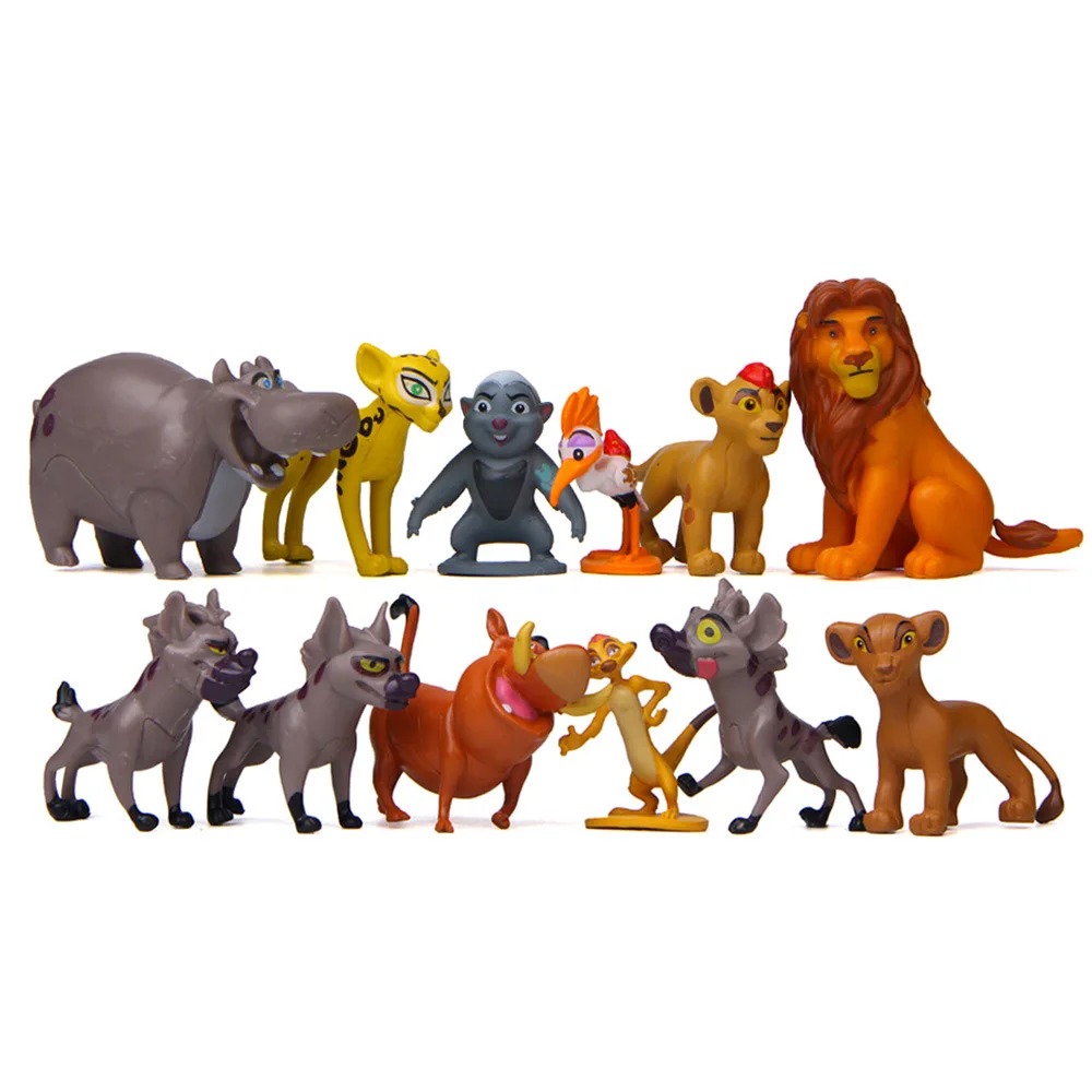 thumbnail image 1 of 12 Figuras de acción PVC Disney Guardia del León Kion Simba Bunga Beshte Fuli Ono Regalo para niños, 1 of 4