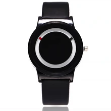 

New Arrival Trend No-pointer Concept Watch Minimalist Simple Creative Brand Woman Ladies Dress Watch Mens Quartz Wrist Watch