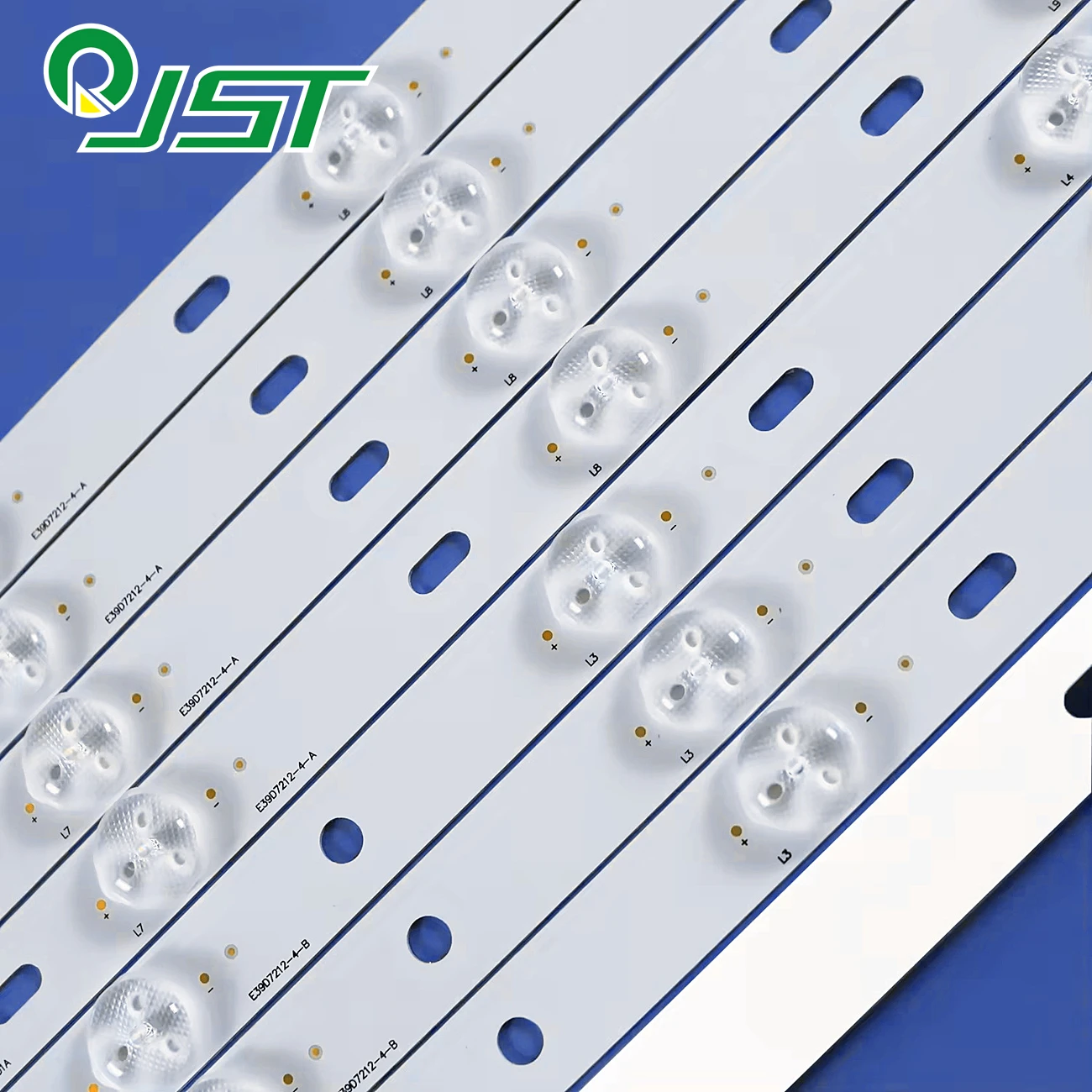 New 8pcs/Kit LED TV POLA ROID PTV4030ILED 39JP39D7 JS-LB-D-JP39D7-051CBAC 30801A E39D7212-4-A E39D7212-4-B V390HJ1-P02 Rev.C1