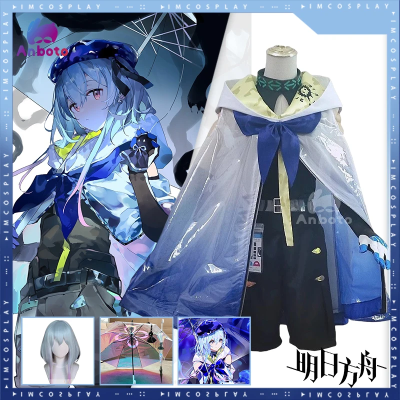 

Game Arknights Cosplay Costume Arknights Mizuki Clothes Wig Shoes Umbrella Anime Cosplays Suit Fancy Outfits Cloakl Uniform Suit