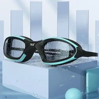 Professional Swimming Goggles HD Waterproof Anti Fog Silicon Swimming Cap Water Racing Sports Equipment for Men Women 1