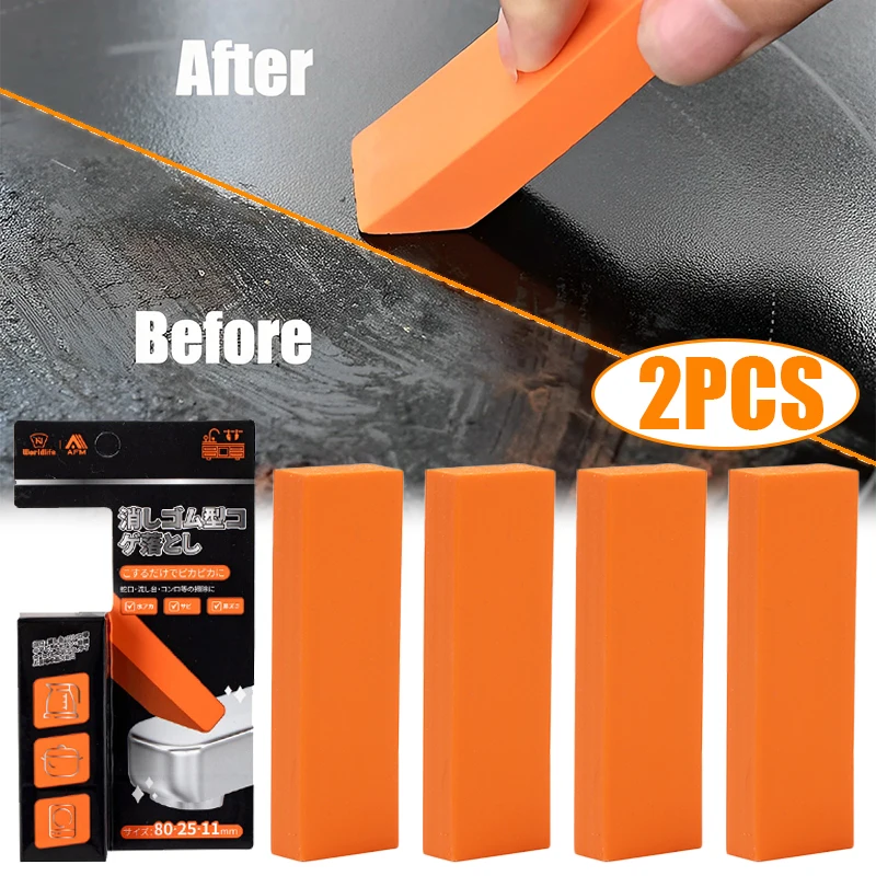 Easy Limescale Eraser Household Bathroom Glass Rust Remover Rubber