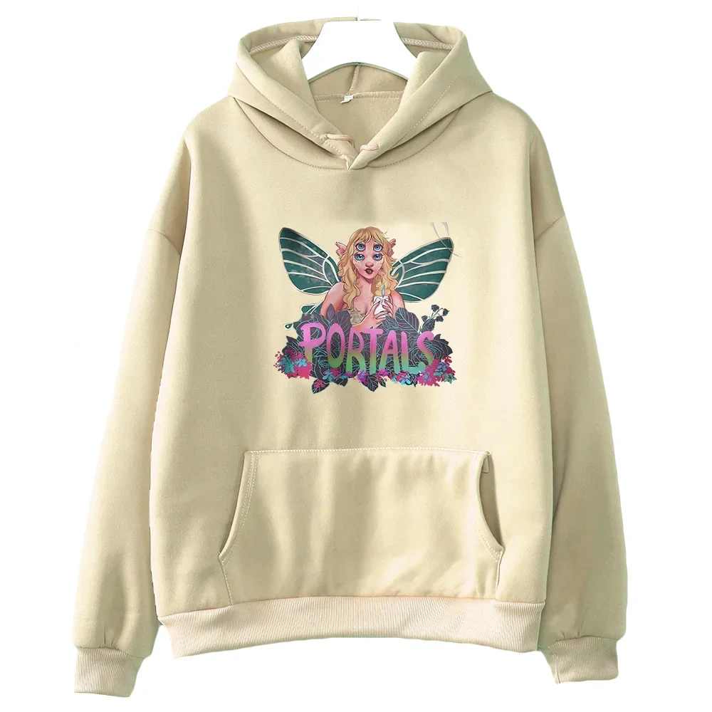 Melanie Martinez Portals Tour for Female Sweatshirts Retro Aesthetic Clothes Autumn Fleece Hoody Print Graphic Seawtwear Fashion