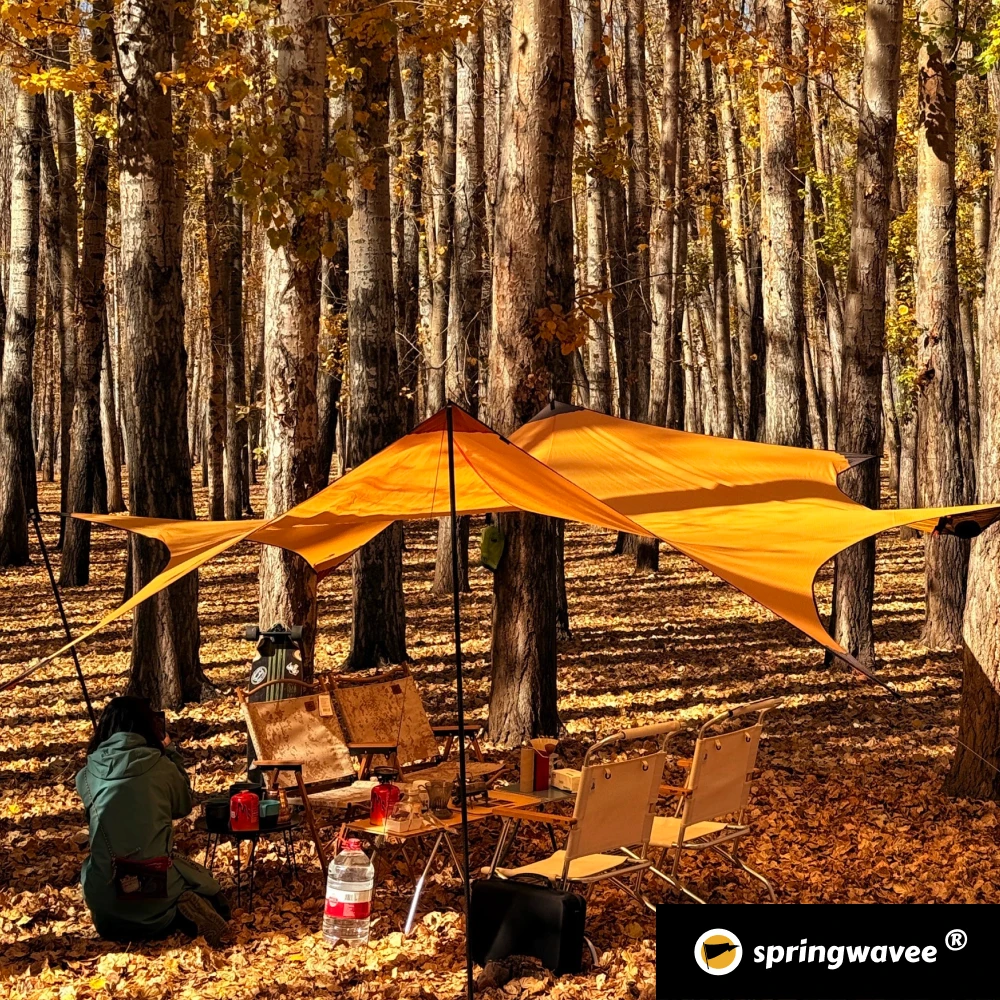 Carbon Fiber Canopy Pole/Tent Strut Springwavee 2.28m Adjustable Portable and Easy to Carry