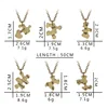 6 pcs/Set Best Friend Necklace Creative Pentagram Pendant Alloy Accessories, Friendship Necklace For Men And Women 6