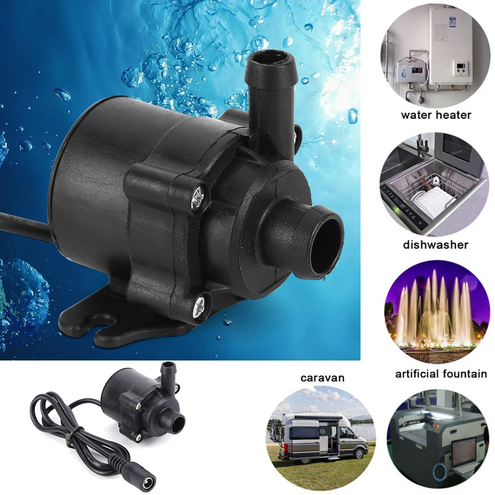 50W 18V Solar Fountain Pump Ultra-quiet Solar Powered Water Pump Set Portable Outdoor Garden Watering System Bird Bath Pond