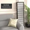Wp60-Blk-3P Folding Screen, 3 Panel, Black 5