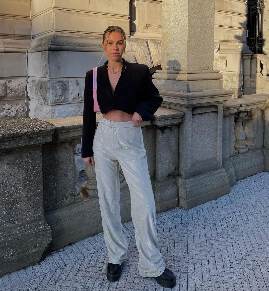 Pink Blazer Set Women High Street Casual Oversized Blazer Mujer Women Suits Office Sets Party Mathcing Sets 2025 Spring