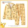 Spring and Autumn New Cardigans for Girls and Children Kids Girls Clothes Long Sleeved Imitation Cotton Pajamas for Boys Pajama 2