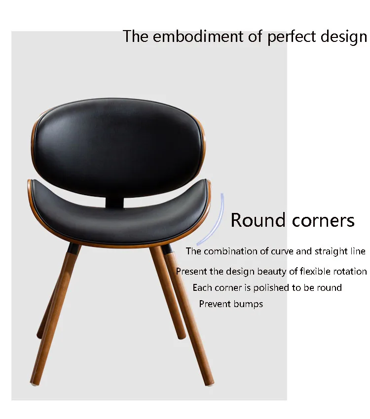 New Dining Garden Chairs Modern Camping Design Wedding Leather Wood Salon Nail Makeup Chairs Events Meubles De Salon Furniture