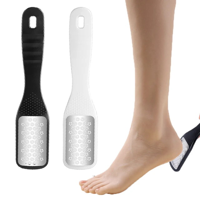 1Pcs Stainless Steel Foot Scraper Metal Foot File Double Sided Foot File  Callus Remover Professional Foot Rasp - AliExpress