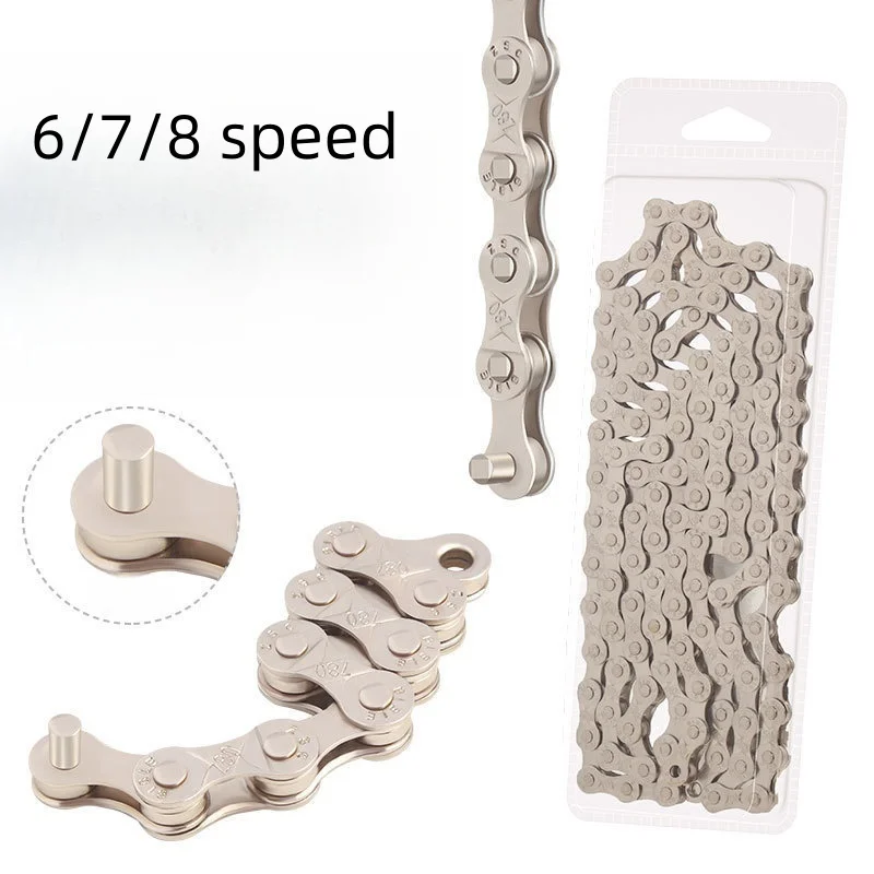 Bicycle Chain Mountain Bike Single/6/7/8/9/10/11/12 Speed Road Bike 21/24/27/30 Speed Gear