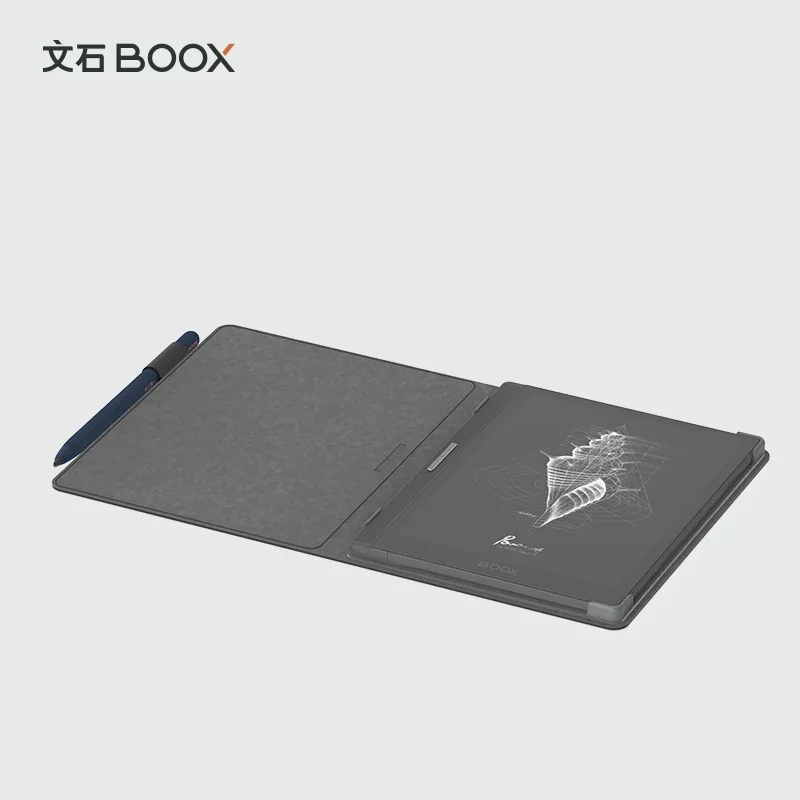 New BOOX Nova5 7.8inch Holster Embedded Original Leather case Ebook Case Top Sell Black Cover For Onyx BOOX Nova 5