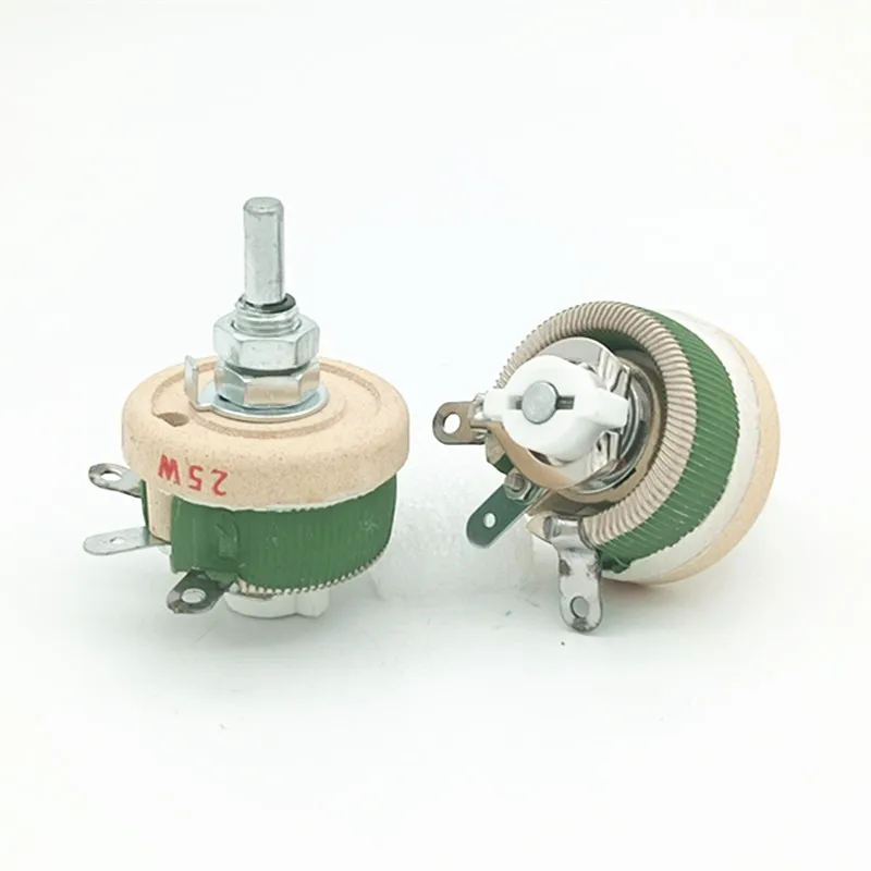 Potenziometro A Filo 25W 50 Ohm Reostato Resistenza Variabile