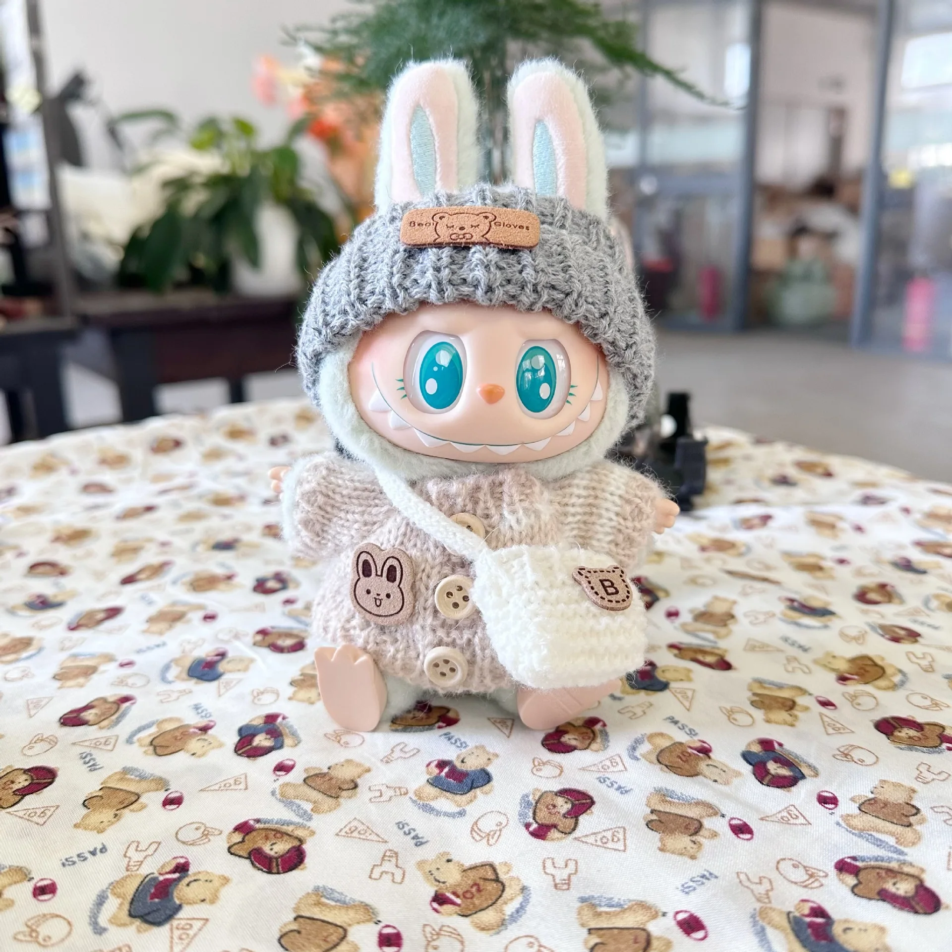 Labubu Cute Mini Plush Doll'S Clothes