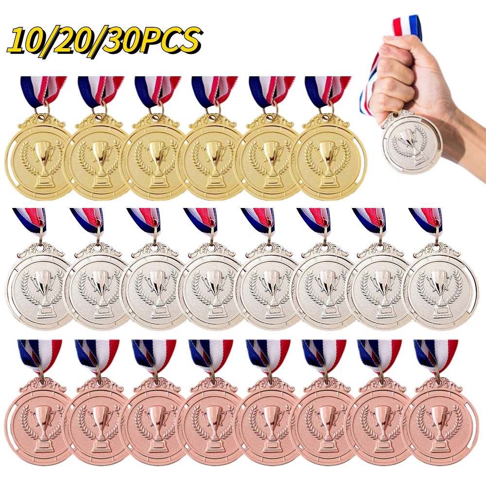 Icônes De Récompenses Prix Médaille Trophée Avec Des Rubans Pour Les Gagnants Gm1070876832 286552723
