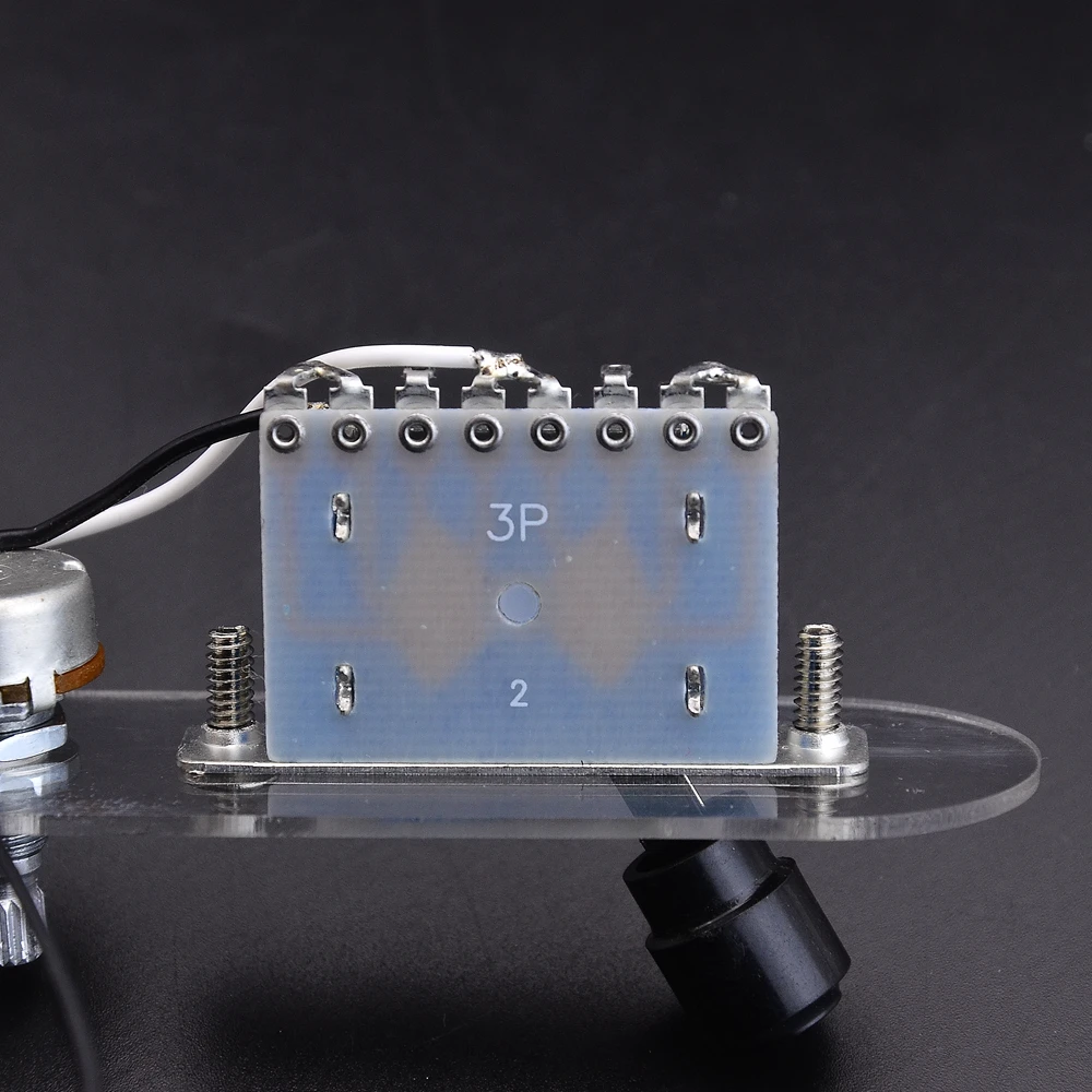 TL Electric Guitar Wiring Harness ( 2x 250K Pots + 3-Way Switch + Jack )