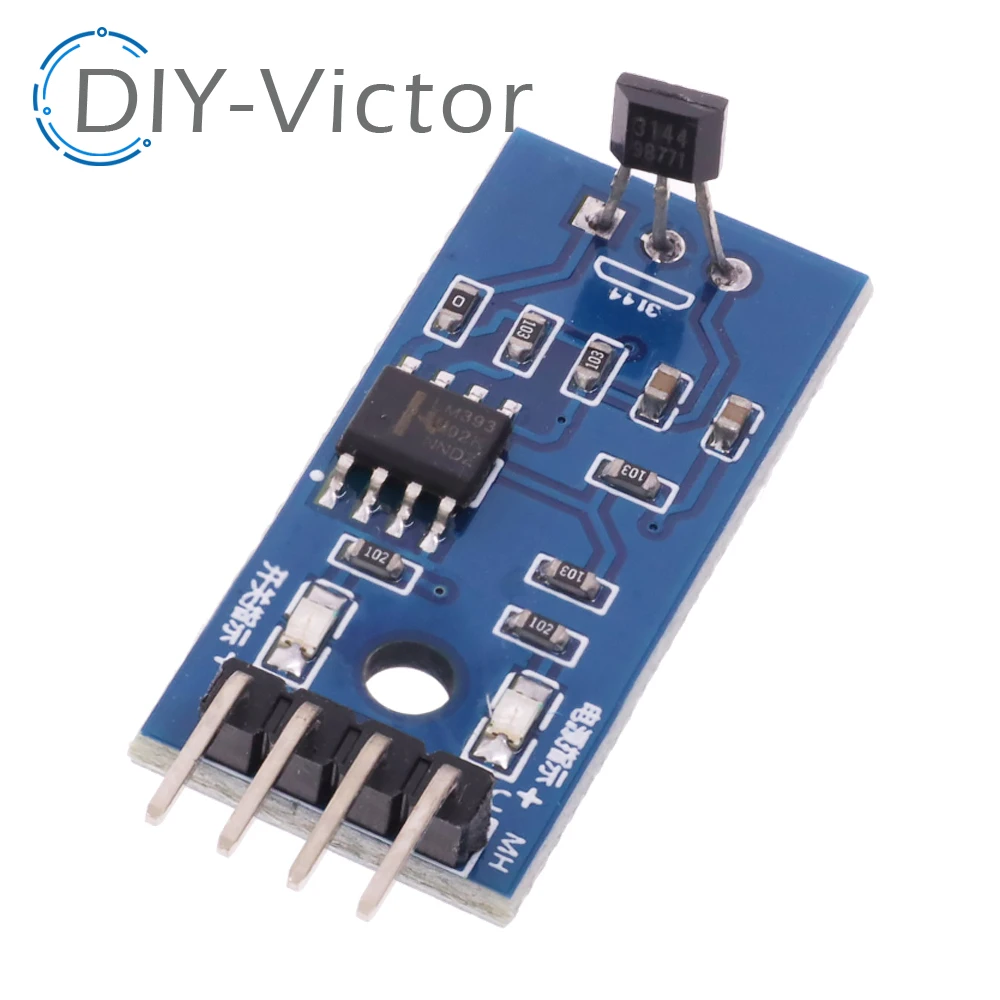 Modulo Sensori Hall 3144E Interruttore Hall Velocità Swiches Magnetici Modulo Sensore Di Conteggio Velocità Per Arduino Smart Car