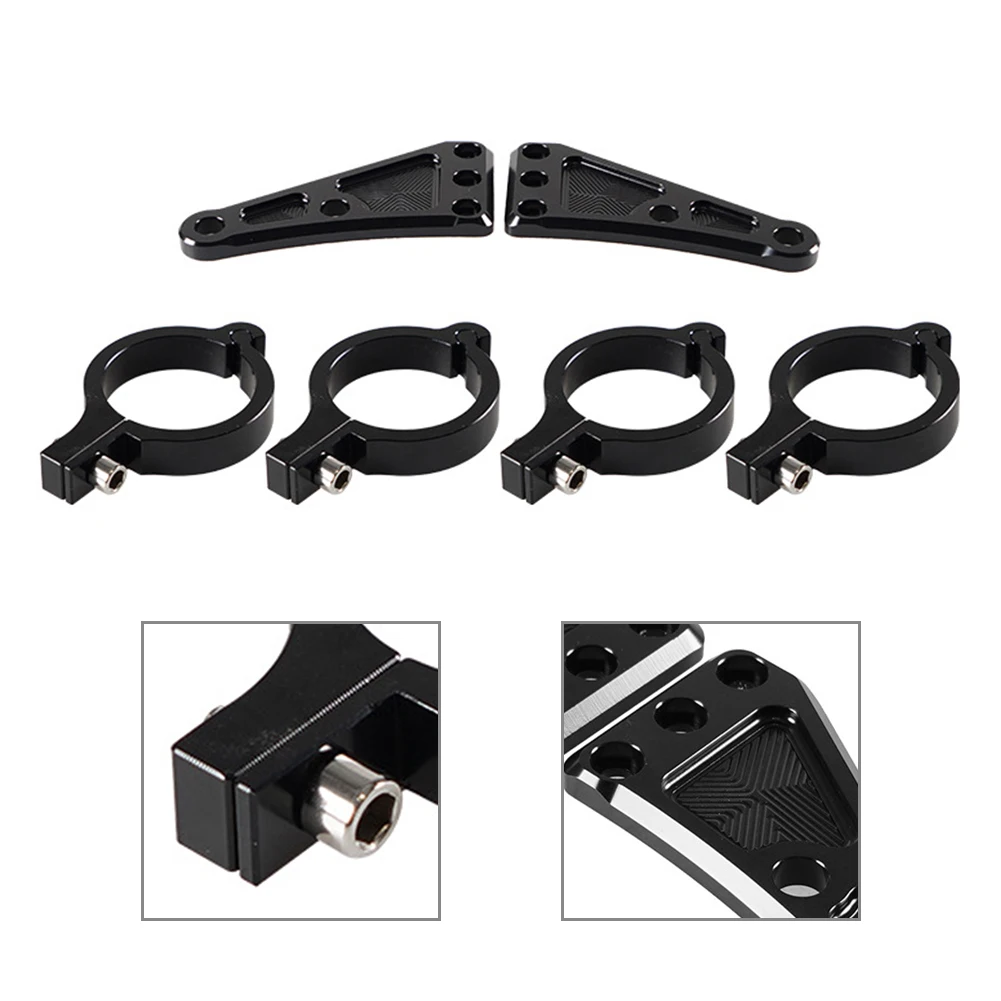 

Алюминиевый кронштейн для крепления налобного фонаря для Мотоциклов Harley, Honda, Kawasaki, Yamaha и Suzuki с вилочными трубками 41 мм