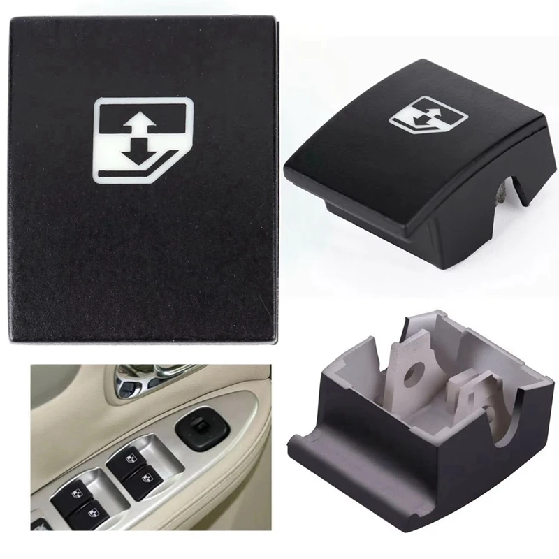4Pcs Electric Window Switch Button Cover 13228881 For VAUXHALL OPEL ASTRA MK5 H 04-10 ZAFIRA B 05-11/TIGRA B 04-09