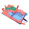 Interactive Montessori Soft Toy Polyester Cloth Book Stimulation Reading Book Early Learning Gift for Baby Teaching Book 3