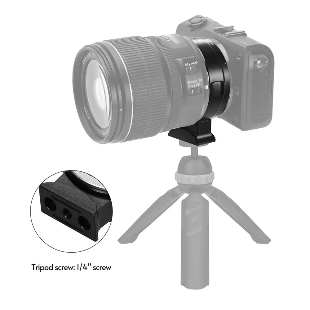 Lens Adapter EF-EOS R Electronic Auto-Focus EF to R Mount for Canon EF/EF-S to EOS Mirrorless