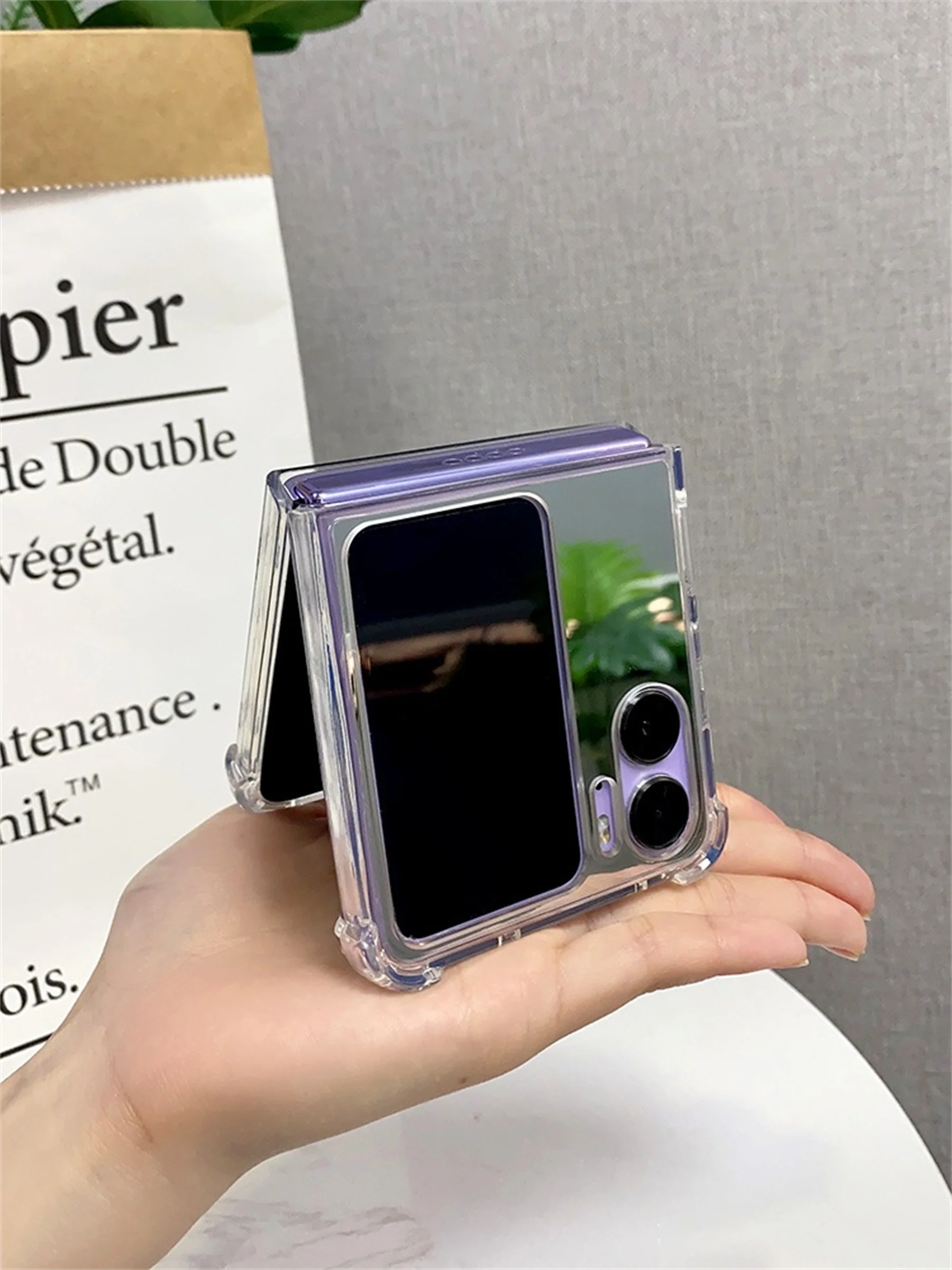 Luxury Fashion Shockproof Silver Mirror Phone Case
