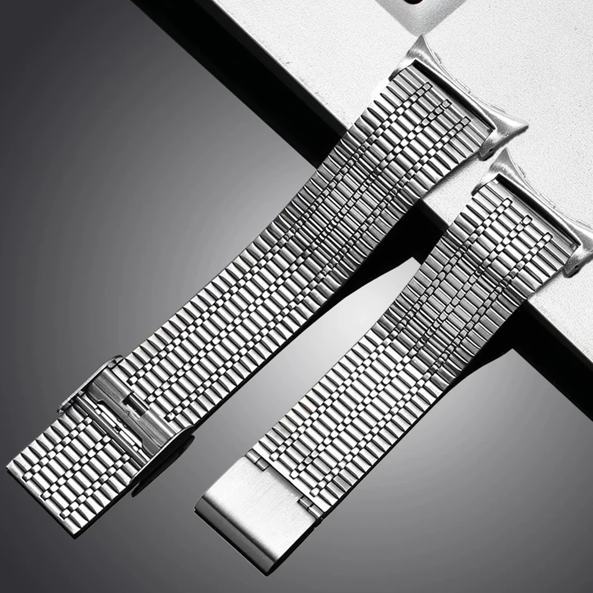 Enhanced Stainless Steel Metal Strap - Elegant Bracelet Loop Band