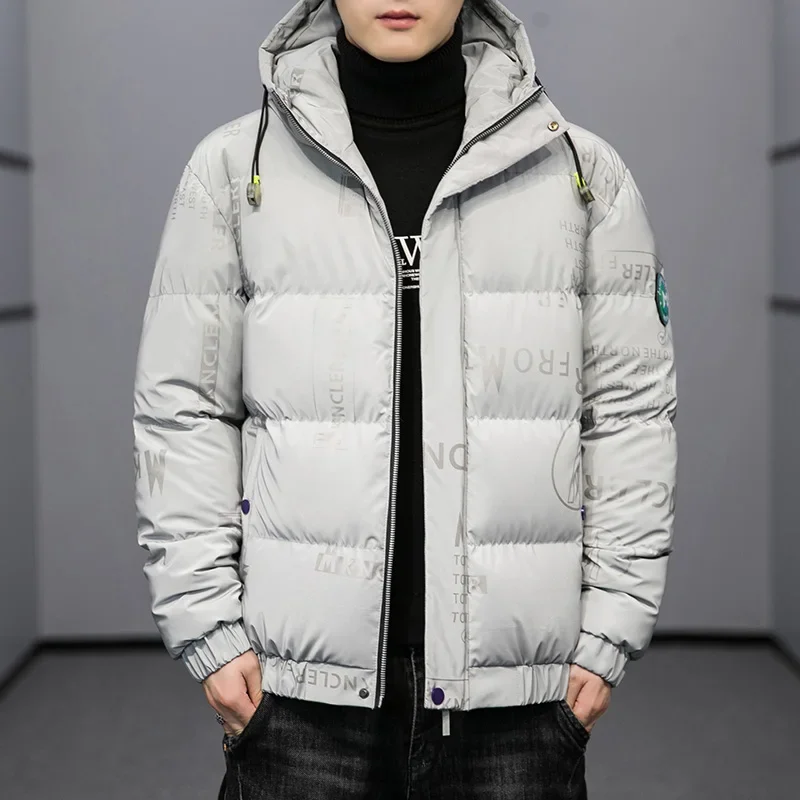 Men's Down Jacket Autumn And Winter 2021 New Thick Trend Students Lightweight Winter Clothing Explosive Short Coat Fashion Brand
