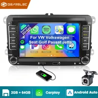 Autoradio 2 Din Android13 lecteur multimédia de voiture WIFI GPS Carplay Auto pour VW Skoda golf 5 6 touran passat Jetta 7 "autoradio 1