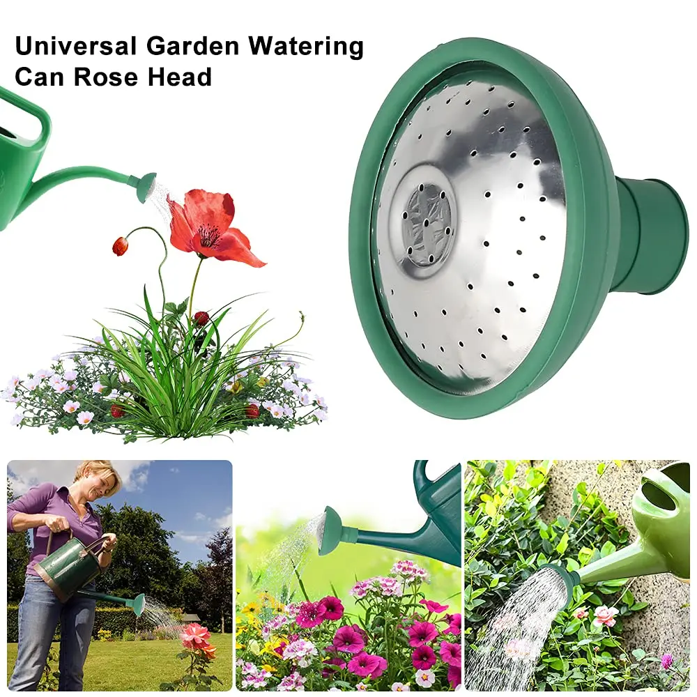 Universal Watering Sprinkler Can Rose Head Replacement for Garden