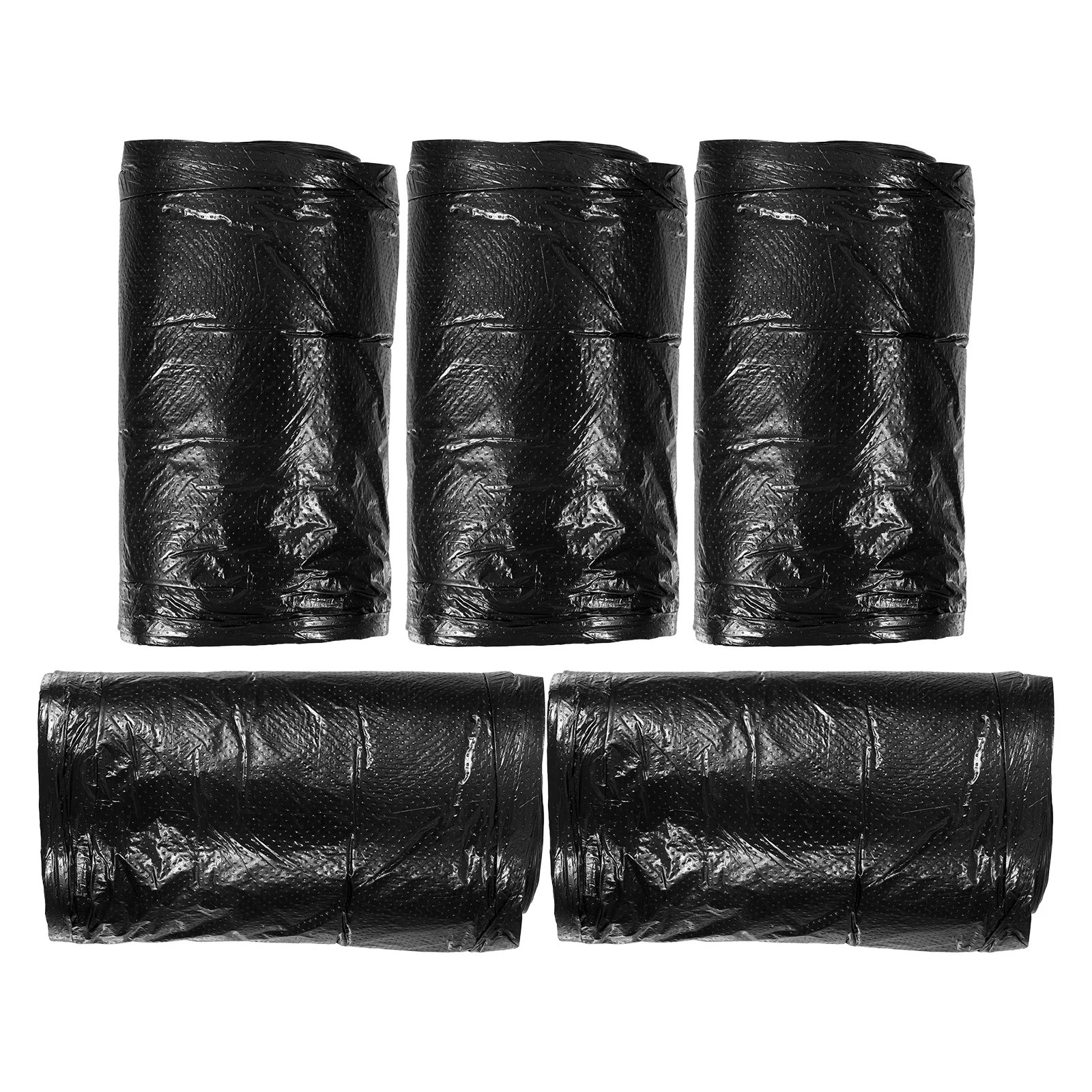 5 Rolls Trash Bag Bags for Home Garbage Kitchen Bathroom Wastebasket Bedroom Trashcan