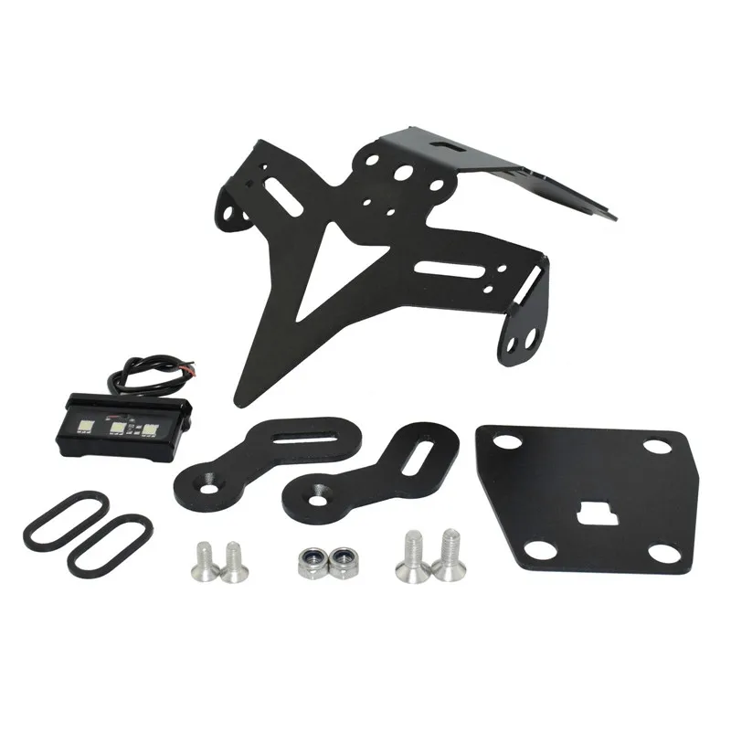 License Plate Holder Bracket Kit For Suzuki GSX-S750 GSXS750 GSX-S GSXS 750 GSX S750 Tail Tidy Fender Eliminator with LED Light license plate holder motorcycle license plate holder motorcycle license plate