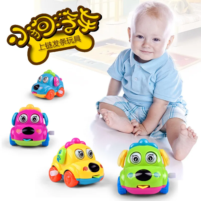 Clockwork Toy Children's Cartoon Winding Creative Chain up car Small Animal Baby Gift