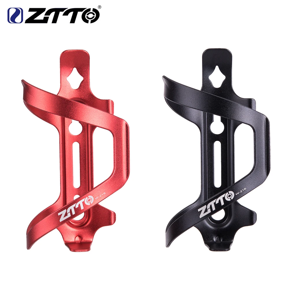 Bicycle Water Bottle Cage ZTTO MTB Ultralight Aluminum Alloy High Strength Holder Cycling Accessories For Mountain Bike Road Bicycle