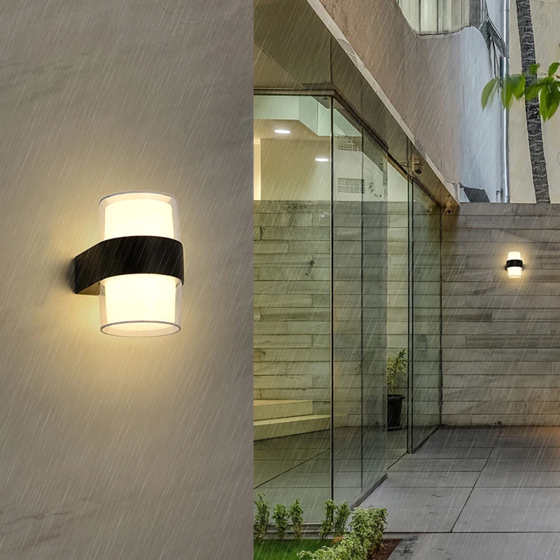 LED Wall Light 220V Bedroom Bedside Light Living Room Balcony Aisle Wall Lamp Corridor Sconce Lamp Home Decor Outdoor